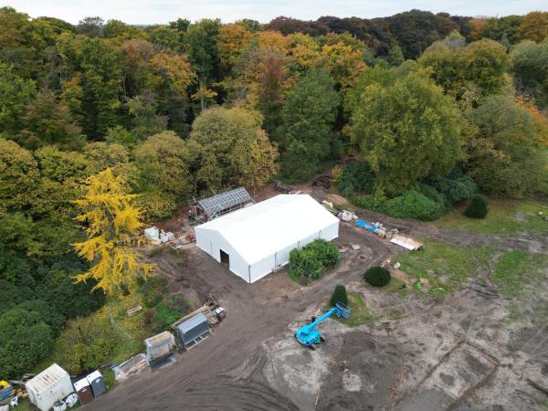 overkapping zwembad - Tenten Vannieuwenhuyze